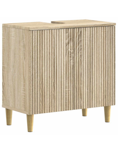 Set di Armadi da Bagno da 2 Pezzi ARNHEM Rovere Sonoma
