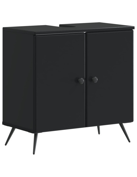 Set di Armadi da Bagno da 2 Pezzi BREDA Nero