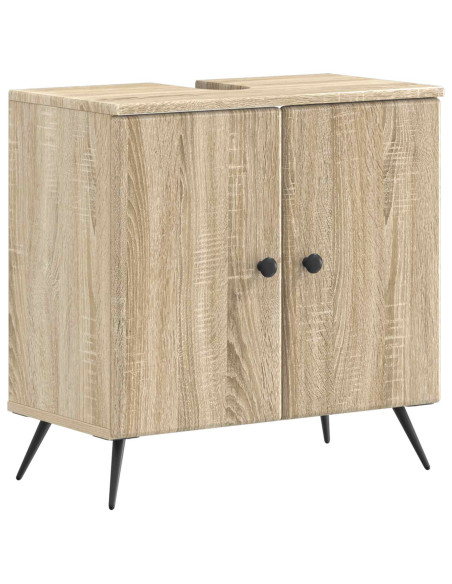 Set di Armadi da Bagno da 2 Pezzi BREDA Rovere Sonoma