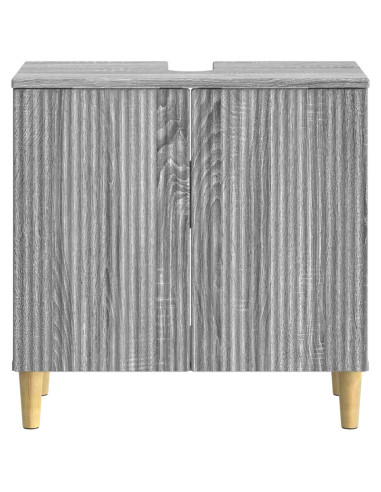 Armadio per Lavabo da Bagno ARNHEM Sonoma grigio