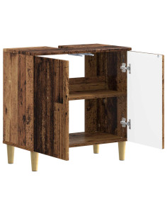 Armadio per Lavabo da Bagno ARNHEM Legno antico 2