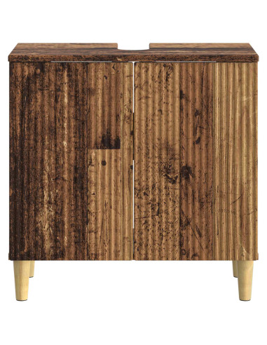Armadio per Lavabo da Bagno ARNHEM Legno antico