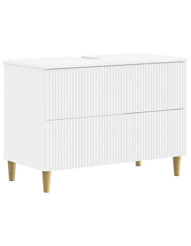 Armadio per Lavabo da Bagno ARNHEM Bianco 82 x 41 x 59 cm