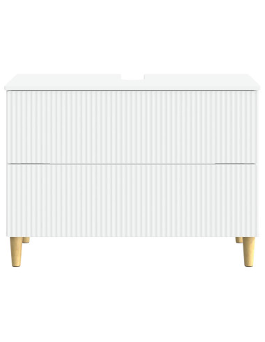 Armadio per Lavabo da Bagno ARNHEM Bianco 82 x 41 x 59 cm