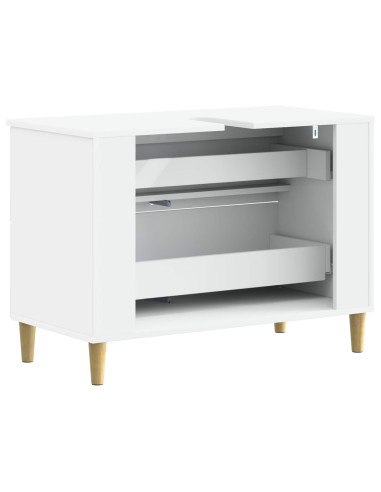 Armadio per Lavabo da Bagno ARNHEM Bianco 82 x 41 x 59 cm