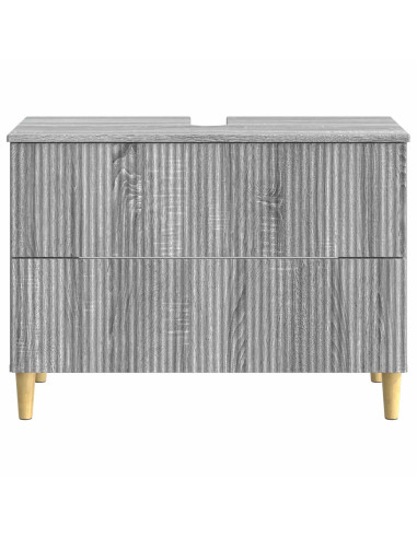 Armadio per Lavabo da Bagno ARNHEM Sonoma grigio