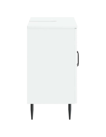 Armadio per Lavabo da Bagno HAARLEM Bianco 59,5 x 31,5 x 59 cm