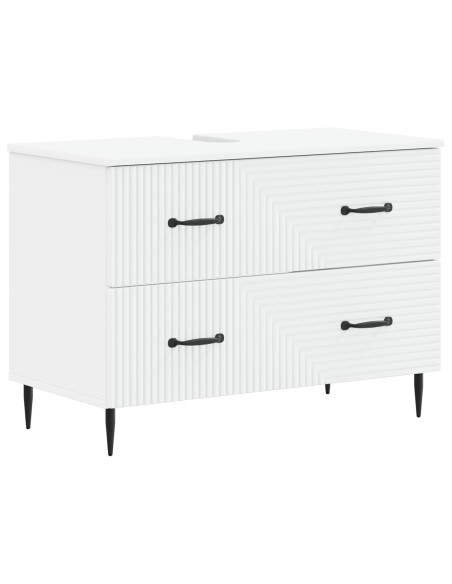 Armadio per Lavabo da Bagno HAARLEM Bianco 82 x 41 x 58,5 cm