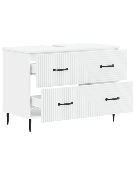 Armadio per Lavabo da Bagno HAARLEM Bianco 82 x 41 x 58,5 cm