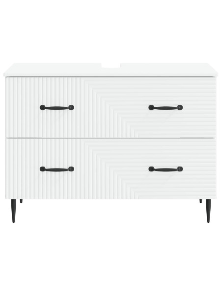 Armadio per Lavabo da Bagno HAARLEM Bianco 82 x 41 x 58,5 cm