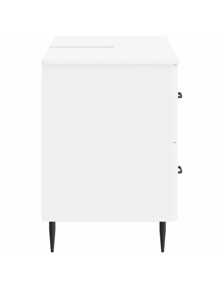 Armadio per Lavabo da Bagno HAARLEM Bianco 82 x 41 x 58,5 cm