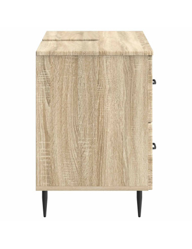 Armadio per Lavabo da Bagno HAARLEM Rovere Sonoma