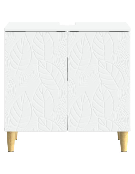 Armadio per Lavabo da Bagno DELFT Bianco 59,5 x 31,5 x 59 cm