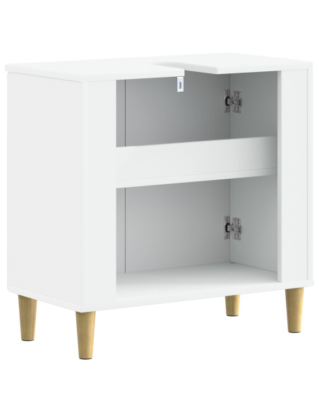 Armadio per Lavabo da Bagno DELFT Bianco 59,5 x 31,5 x 59 cm
