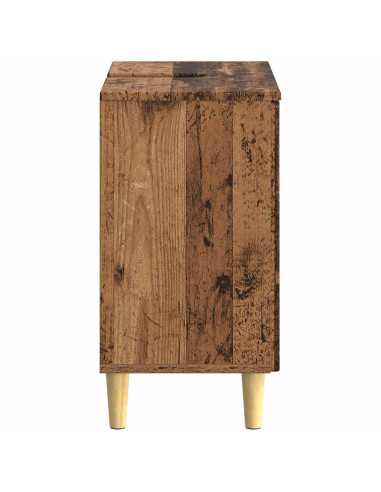 Armadio per Lavabo da Bagno DELFT Legno antico