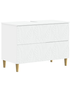Armadio per Lavabo da Bagno DELFT Bianco 82 x 41 x 59 cm