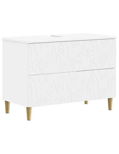Armadio per Lavabo da Bagno DELFT Bianco 82 x 41 x 59 cm