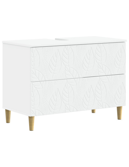 Armadio per Lavabo da Bagno DELFT Bianco 82 x 41 x 59 cm