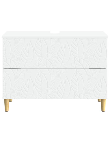 Armadio per Lavabo da Bagno DELFT Bianco 82 x 41 x 59 cm