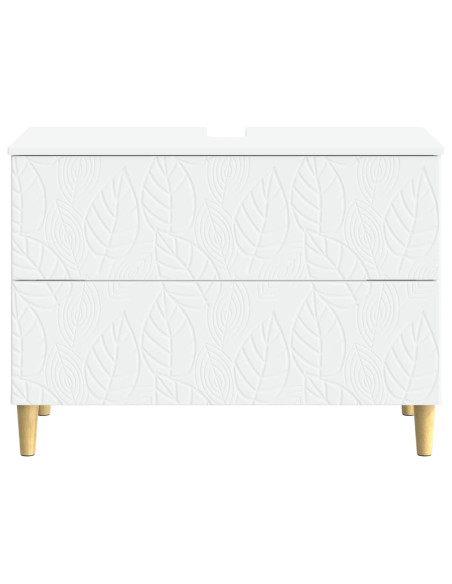 Armadio per Lavabo da Bagno DELFT Bianco 82 x 41 x 59 cm