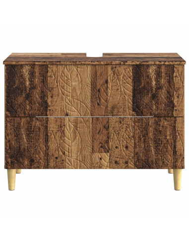 Armadio per Lavabo da Bagno DELFT Legno antico 82 x 41 x 59 cm