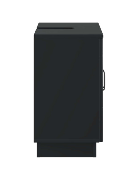 Armadio per Lavabo da Bagno HOORN Nero 59,5 x 31,5 x 56 cm