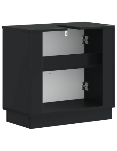 Armadio per Lavabo da Bagno HOORN Nero 59,5 x 31,5 x 56 cm
