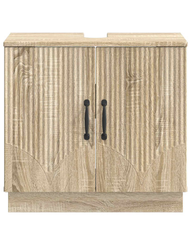 Armadio per Lavabo da Bagno HOORN Rovere Sonoma