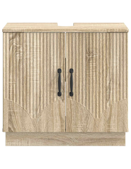 Armadio per Lavabo da Bagno HOORN Rovere Sonoma