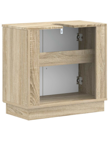 Armadio per Lavabo da Bagno HOORN Rovere Sonoma