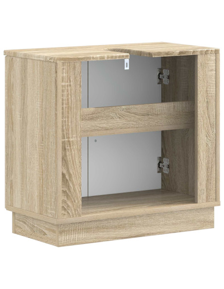 Armadio per Lavabo da Bagno HOORN Rovere Sonoma