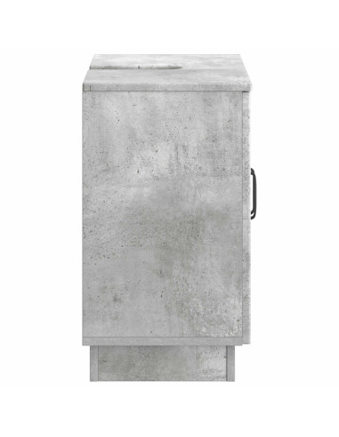 Armadio per Lavabo da Bagno HOORN Grigio Cemento