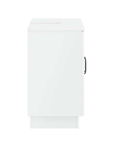 Armadio per Lavabo da Bagno HOORN Bianco Lucido