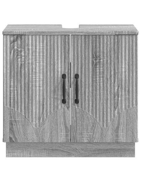 Armadio per Lavabo da Bagno HOORN Sonoma grigio
