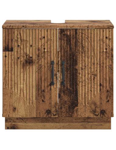 Armadio per Lavabo da Bagno HOORN Legno antico