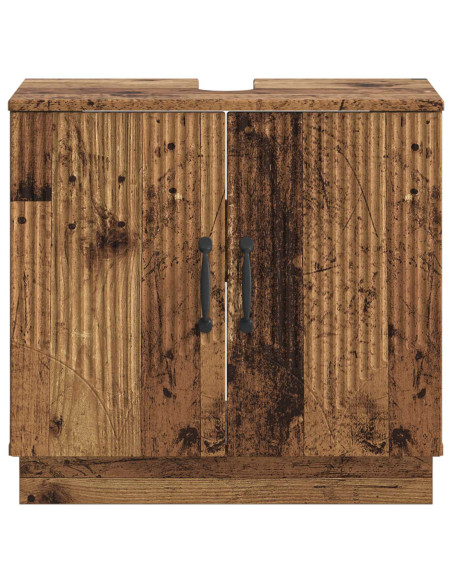 Armadio per Lavabo da Bagno HOORN Legno antico
