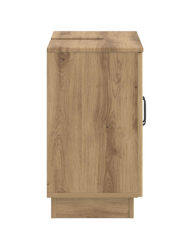 Armadio per Lavabo da Bagno HOORN Rovere Artigianale