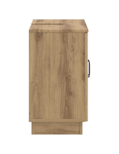 Armadio per Lavabo da Bagno HOORN Rovere Artigianale
