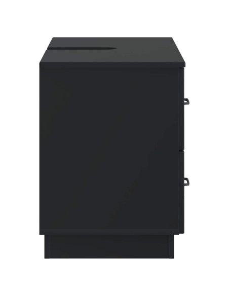 Armadio per Lavabo da Bagno HOORN Nero 82 x 41 x 56 cm