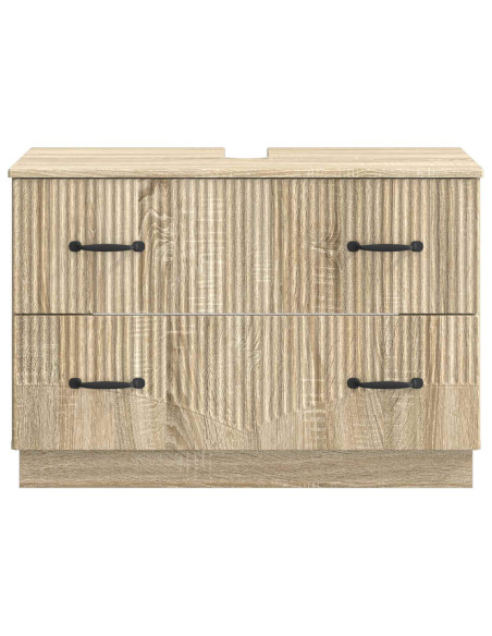 Armadio per Lavabo da Bagno HOORN Rovere Sonoma 82 x 41 x 56 cm