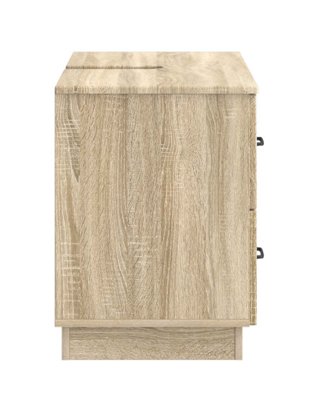 Armadio per Lavabo da Bagno HOORN Rovere Sonoma 82 x 41 x 56 cm