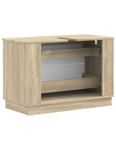 Armadio per Lavabo da Bagno HOORN Rovere Sonoma 82 x 41 x 56 cm