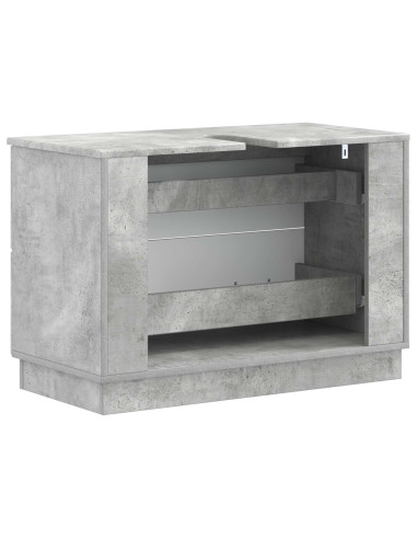 Armadio per Lavabo da Bagno HOORN Grigio Cemento