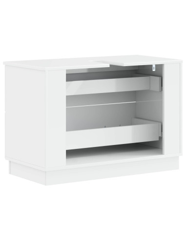 Armadio per Lavabo da Bagno HOORN Bianco Lucido 82 x 41 x 56 cm