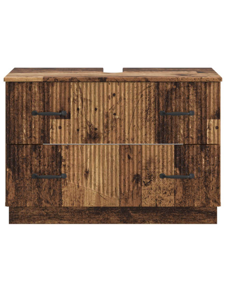 Armadio per Lavabo da Bagno HOORN Legno antico 82 x 41 x 56 cm