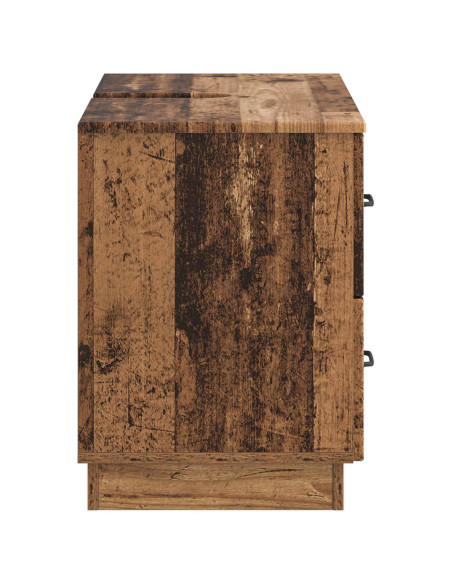 Armadio per Lavabo da Bagno HOORN Legno antico 82 x 41 x 56 cm