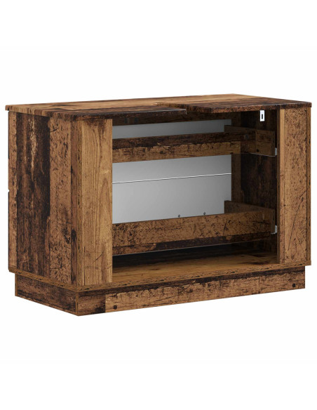 Armadio per Lavabo da Bagno HOORN Legno antico 82 x 41 x 56 cm