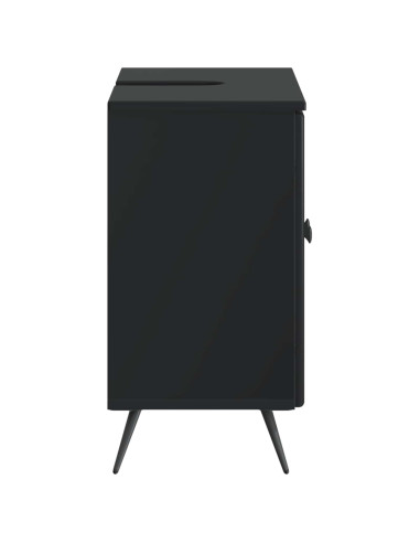 Armadio per Lavabo da Bagno BREDA Nero 59,5 x 31,5 x 59 cm