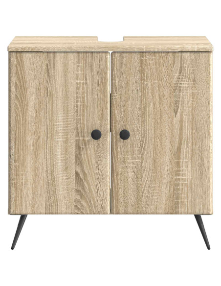 Armadio per Lavabo da Bagno BREDA Rovere Sonoma