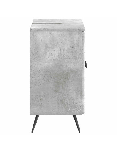 Armadio per Lavabo da Bagno BREDA Grigio Cemento